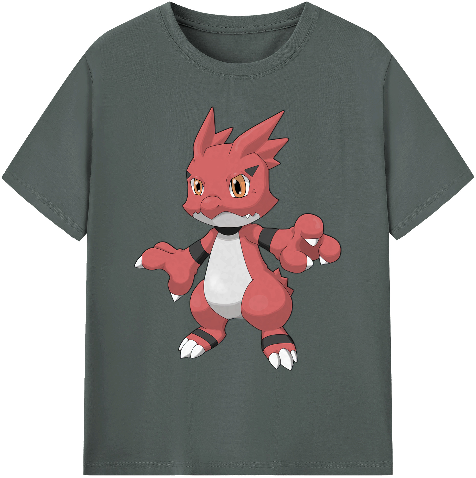 （画像用） Digimon デジタルモンスター/デジモン 綿100％ メンズ半袖Tシャツ｜肌触りやわらか＆通気性